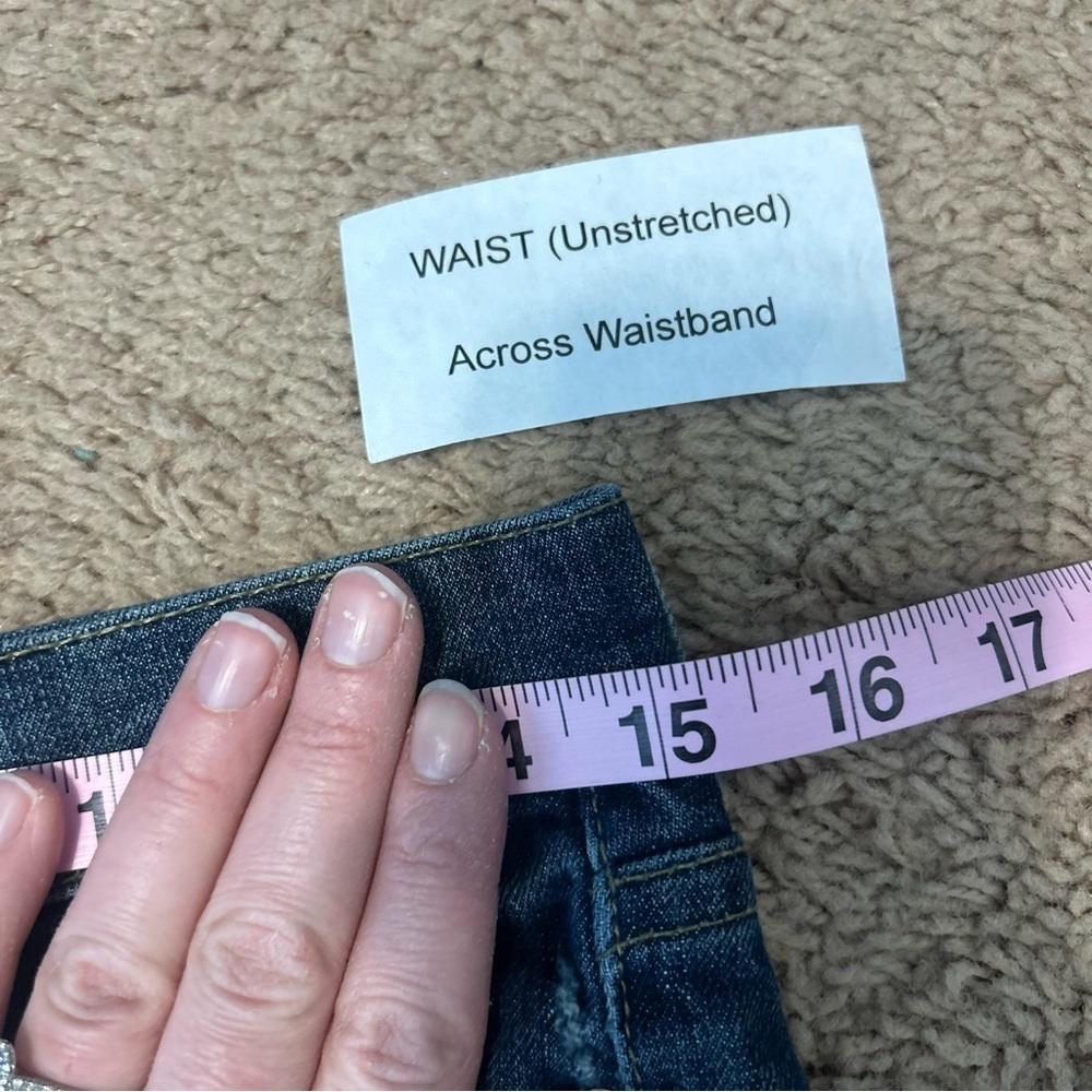 7 For All Mankind | Straight Leg Dark Wash Jeans Women’s Size 26 - Picture 11 of 13